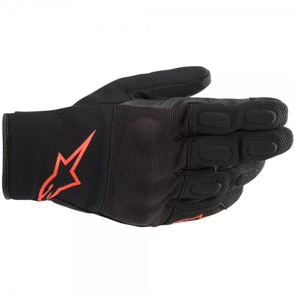 Alpinestars Alpinestars S Max Drystar Gloves Black & Red Fluo
